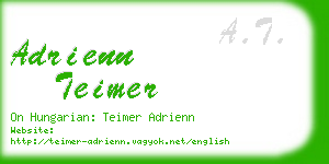 adrienn teimer business card